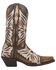 Image #2 - Dan Post Women's Ndulgence Leather Boot - Snip Toe, Brown, hi-res