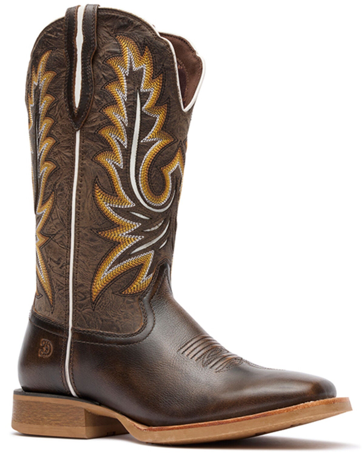 Durango Women's Lady Rebel Pro&trade; Performance Western Boots - Broad Square Toe, Brown, hi-res