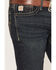 Image #2 - Cinch Men's Dark Wash Slim Bootcut Performance Stretch Denim Jeans, Dark Wash, hi-res