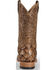 Image #7 - Cody James Men's Pirarucu Exotic Boots -  Broad Square Toe , Brown, hi-res