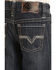 Rock & Roll Denim Boys' BB Gun Dark Vintage Bootcut Jeans , Blue, hi-res