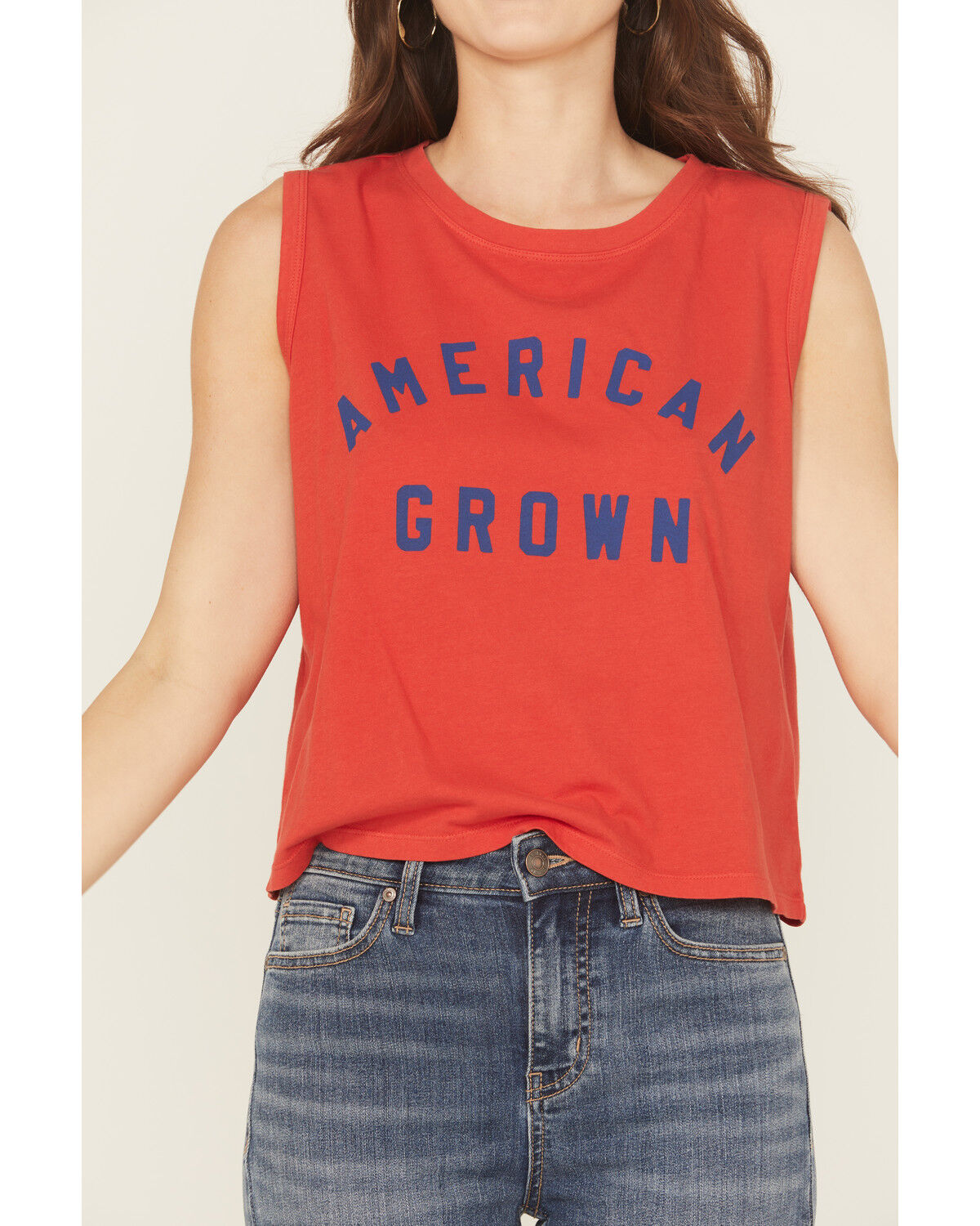 Image #3 - White Crow Women's American Grown Tank, Red, hi-res