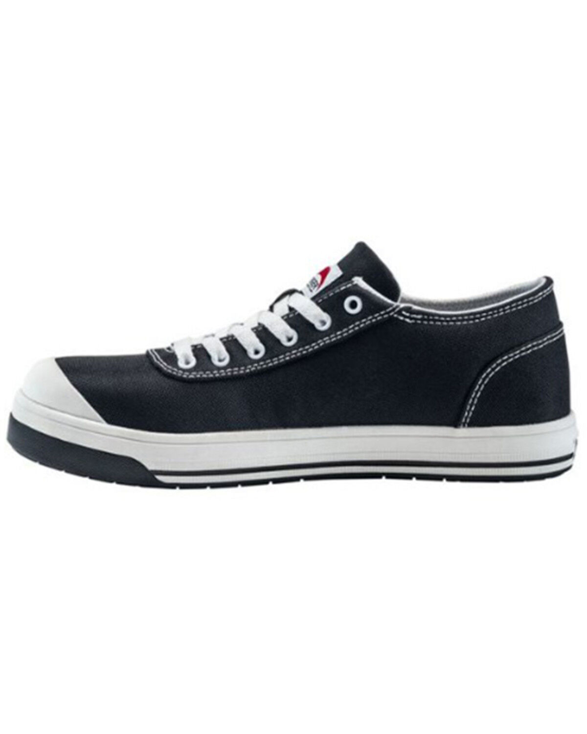 Image #3 - Avenger Men's Blade 6-Eye Lace-Up Athletic Work Shoes - Alloy Toe, Black, hi-res