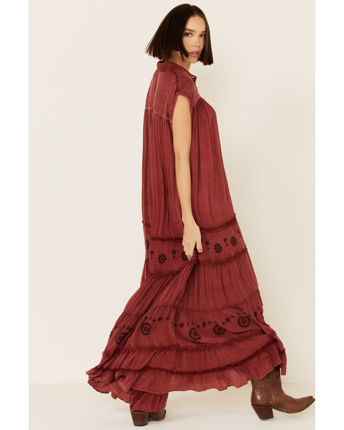 Image #3 - Free People Women's Pretty Cozy Maxi Dress, , hi-res