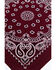 Image #2 - Shyanne Women's 12-piece Wine Bandana Set, Wine, hi-res