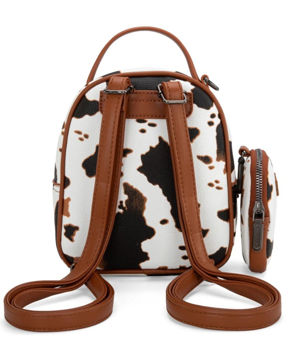 Image #4 - Wrangler Women's Cow Print Mini Backpack, Brown, hi-res
