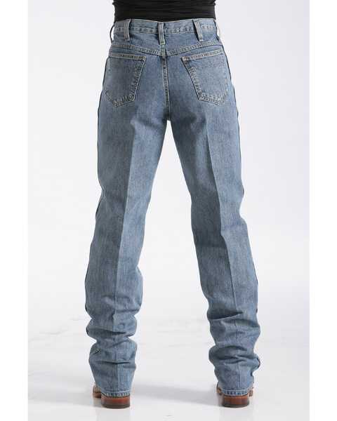 Image #2 - Cinch Men's Relaxed Fit Green Label Jeans, Blue, hi-res