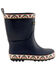 Image #2 - Pendleton Girls' Tucson Rain Boots - Round Toe, Navy, hi-res