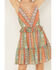 Image #3 - Flying Tomato Women's Ruffle Hem Printed Mini Dress, Multi, hi-res