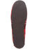 Lamo Footwear Women's Jingle Slippers - Moc Toe, Red, hi-res