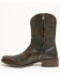 Image #3 - Ariat Men's Sonoro Western Boots - Round Toe, Chocolate, hi-res