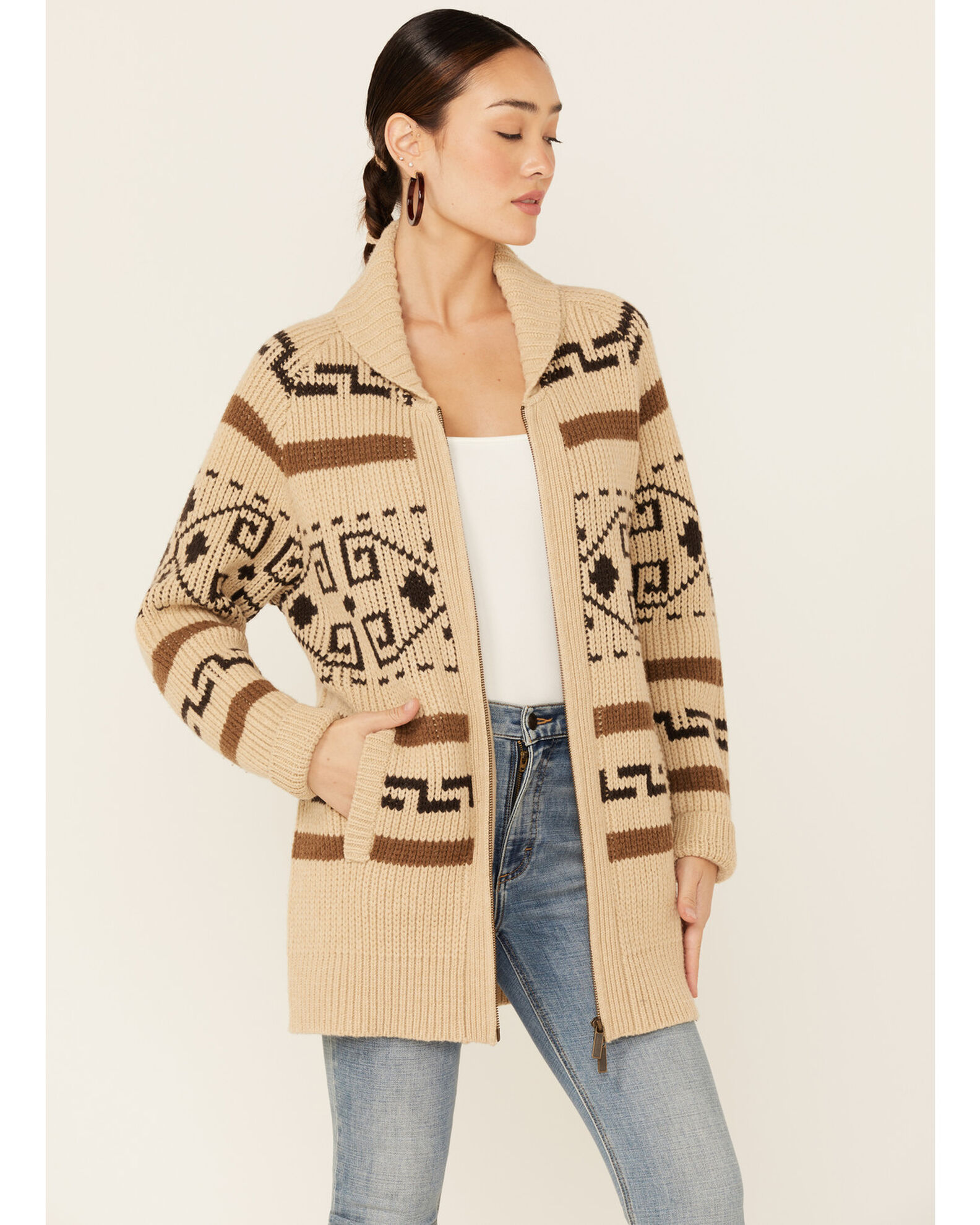Womens pendleton sweater hot sale
