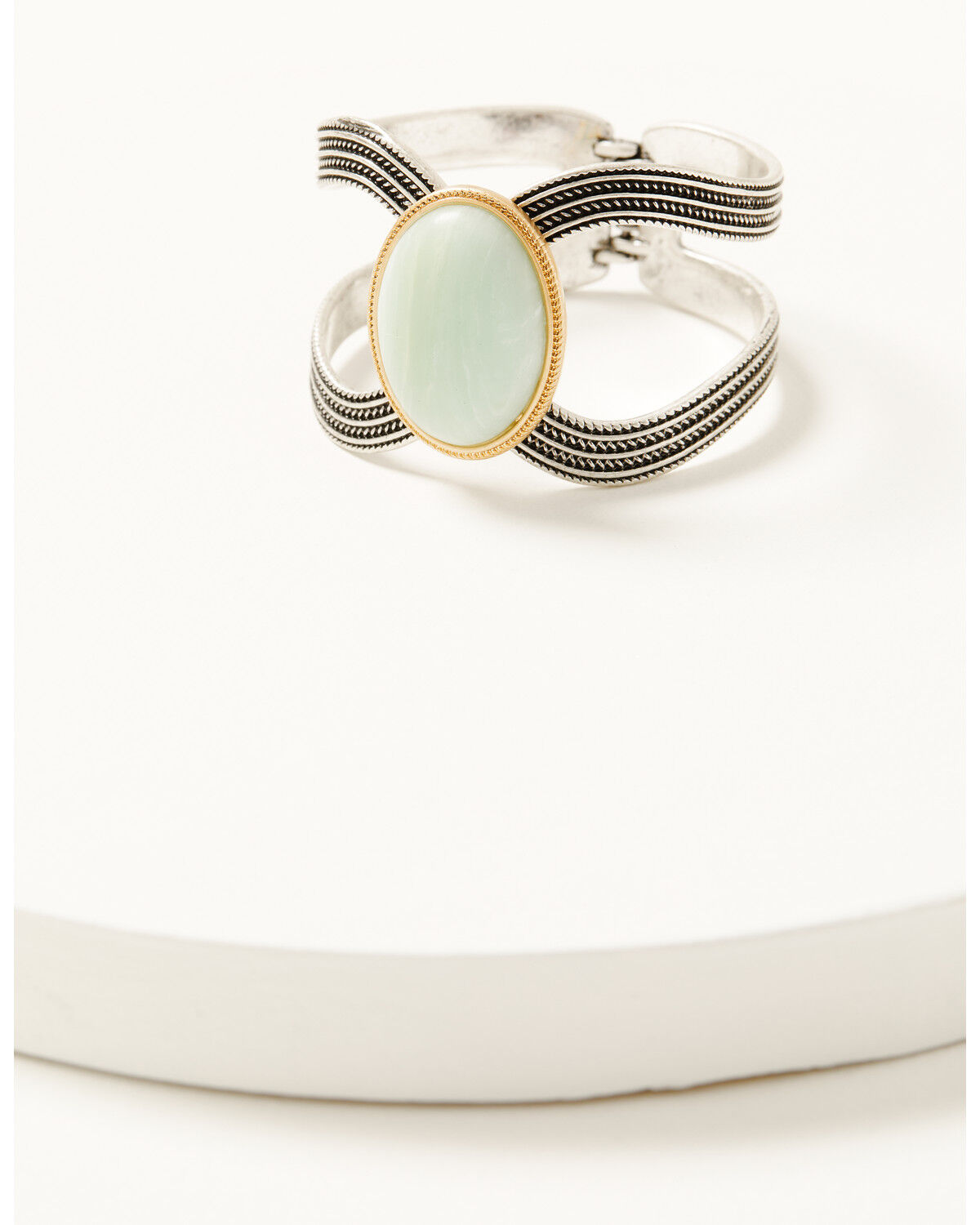 Image #1 - Shyanne Women's Luna Bella Turquoise Cuff Bracelet, Silver, hi-res