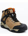 Image #1 - Hawx Men's Talon 2 Deep Taupe Waterproof Lace-Up Hiking Work Boots - Round Toe , Taupe, hi-res
