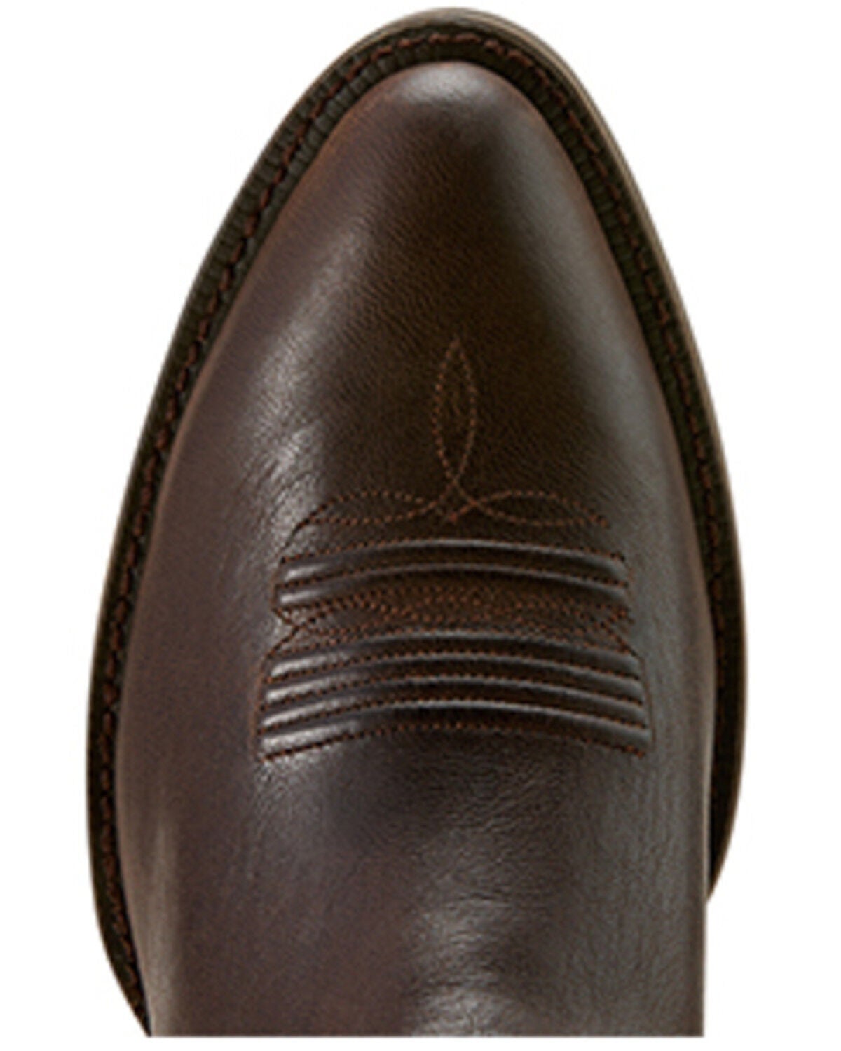 Image #4 - Ariat Men's Heritage Western Boots - Round Toe, Chocolate, hi-res