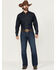 Image #1 - Wrangler Retro Men's Medium Wash Low Rise Relaxed Bootcut Jeans, Indigo, hi-res