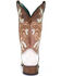 Corral Women's Honey Floral Western Boots - Square Toe, Tan, hi-res