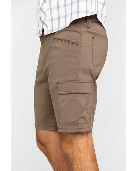 ATG By Wrangler Men's Morel Utility Asymmetric Cargo Shorts - Big, Brown, hi-res