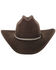 Cody James Men's Ramrod Pro Rodeo 3X Wool Felt Cowboy Hat, Chocolate, hi-res