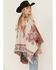 Image #4 - Idyllwind Women's Austin Southwestern Print Fringe Shawl, Ivory, hi-res