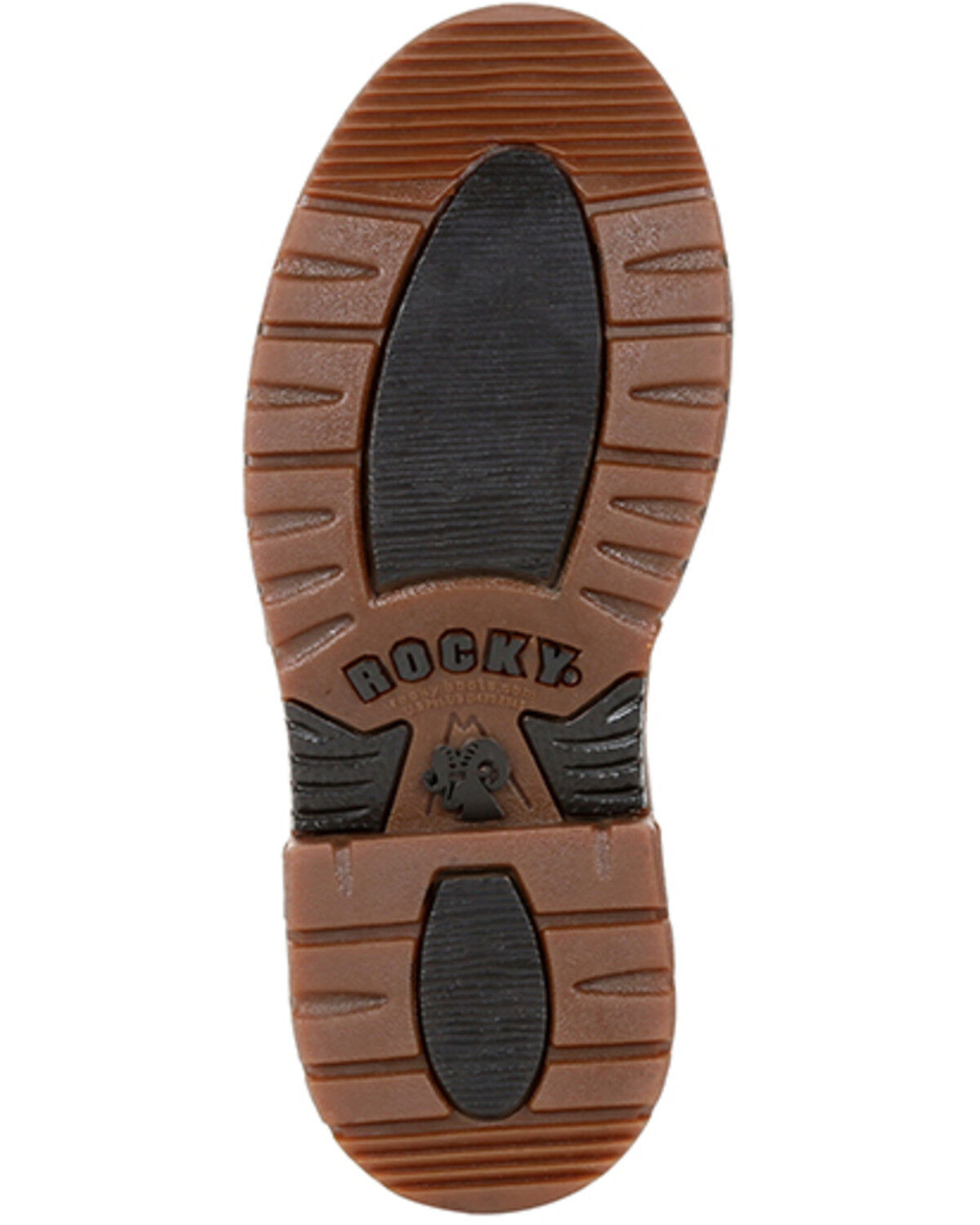 Image #7 - Rocky Little Boys' Original Ride FLX Waterproof Western Boots - Round Toe, Brown, hi-res