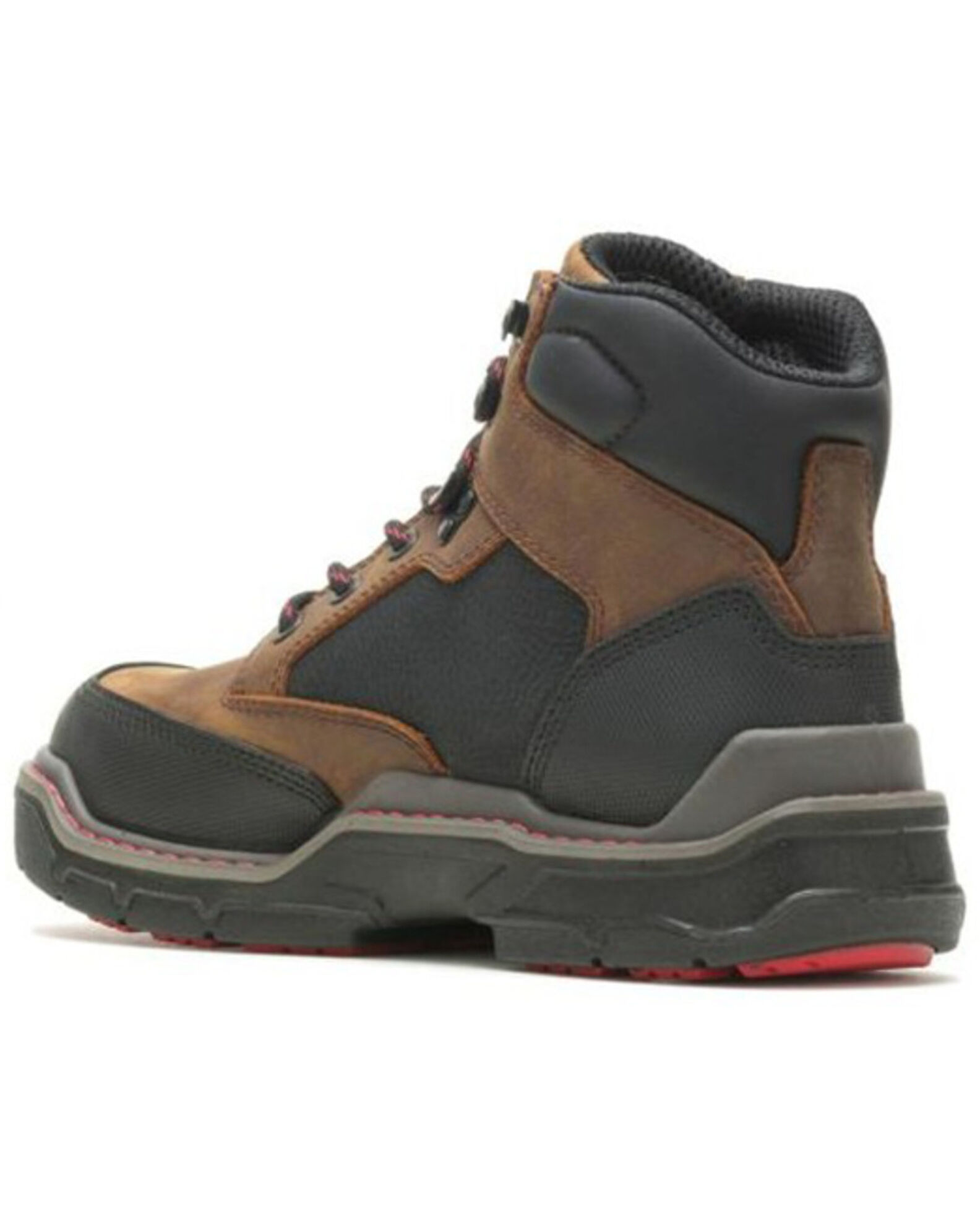 Image #3 - Wolverine Men's Raider DuraShocks® 6" Waterproof Work Boots - Composite Toe, Brown, hi-res