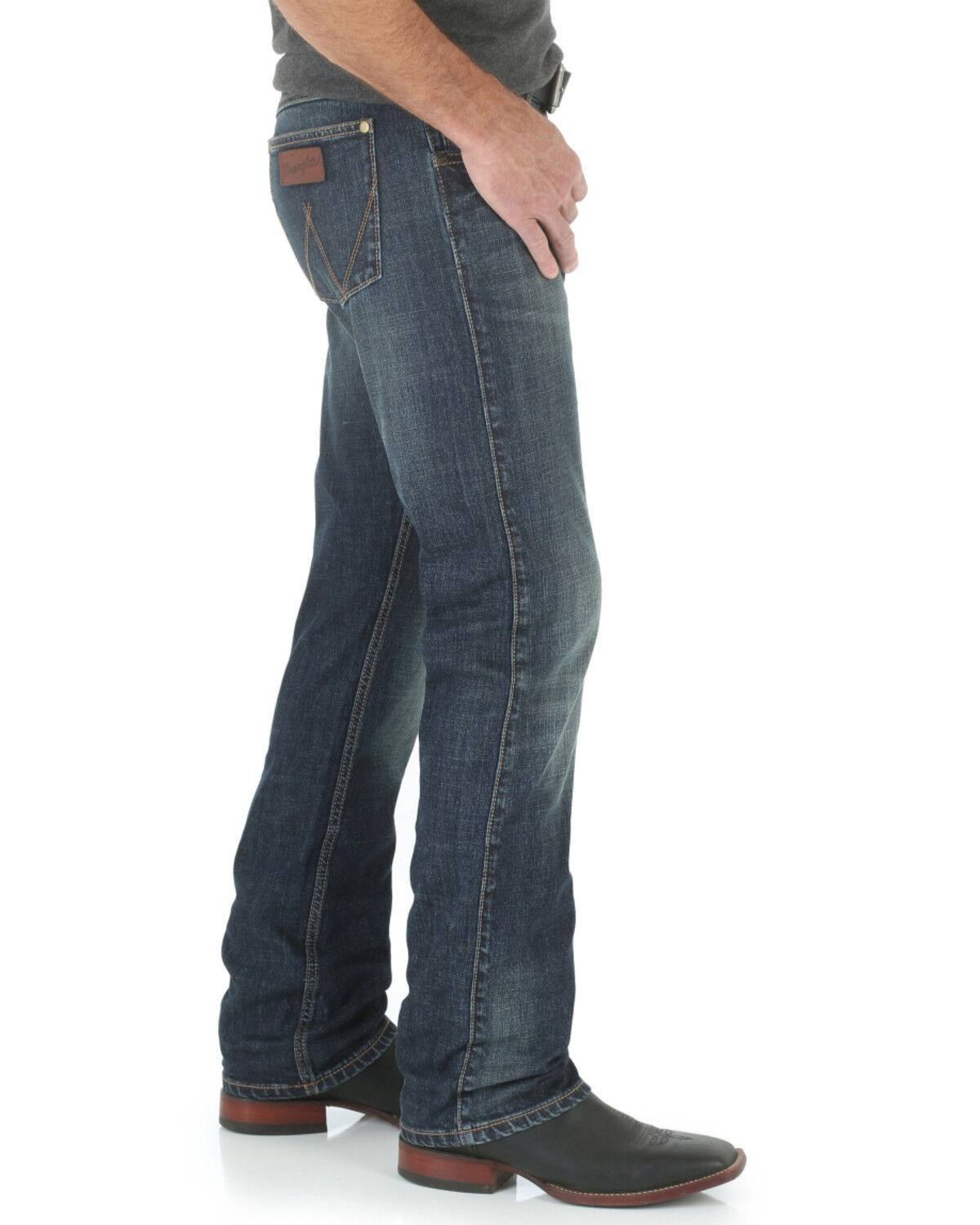 boots with slim fit jeans