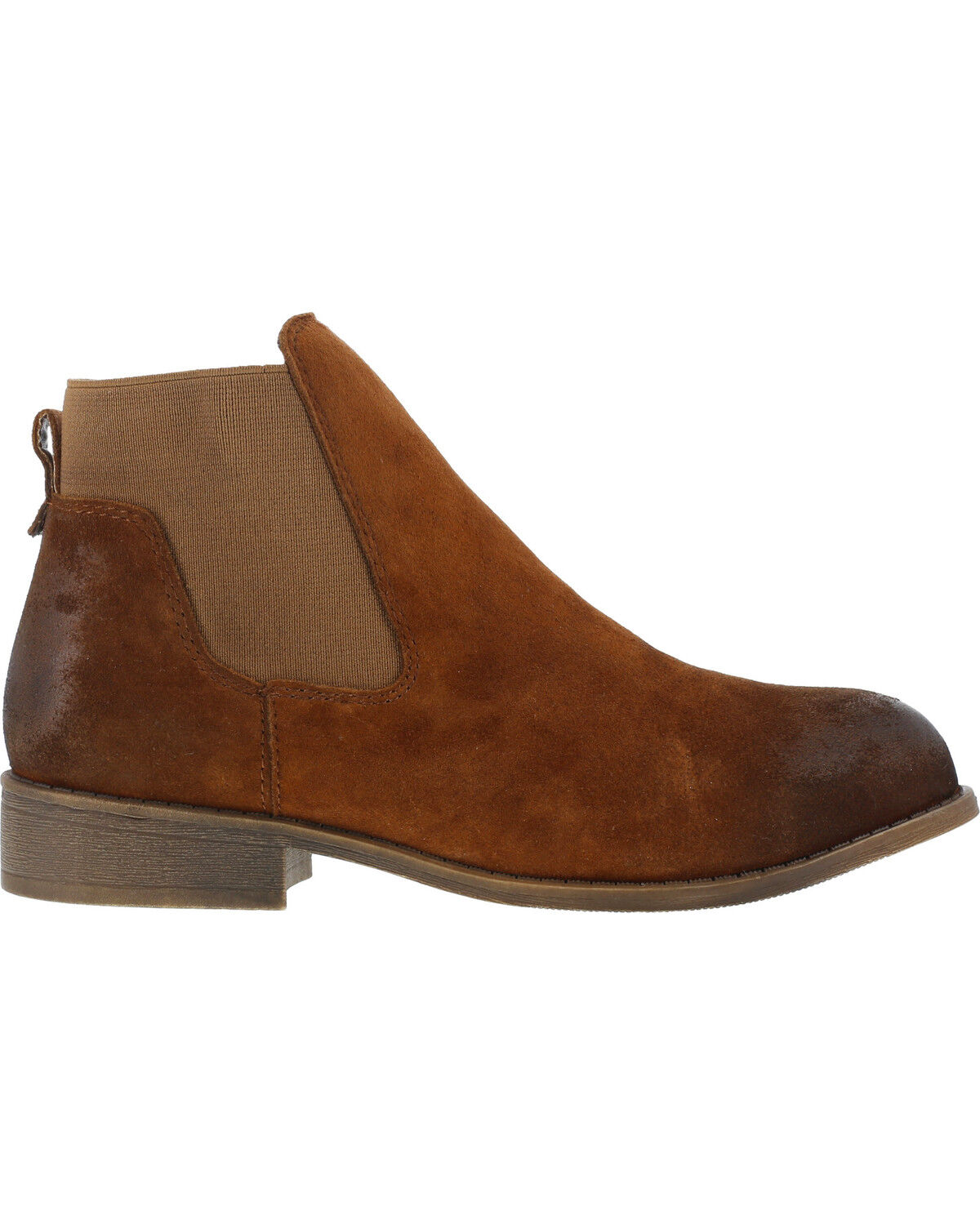 Image #3 - Rockport Women's Junction View Twin Gore Slip-On Booties - Steel Toe, Brown, hi-res