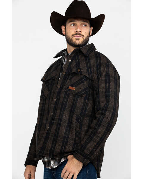 Image #3 - Outback Trading Co Men's Harrison Snap-Front Jacket , Brown, hi-res