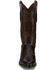 Image #4 - Tony Lama Men's Exotic Caiman Western Boots - Round Toe, Black Cherry, hi-res