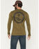 Image #1 - Troll Co Men's Haggler Long Sleeve Graphic Shirt, Olive, hi-res