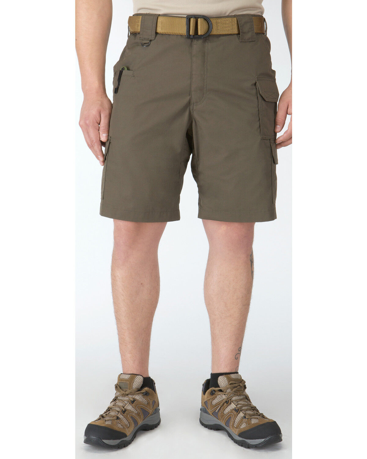 Image #1 - 5.11 Tactical Men's Taclite Pro 9.5" Shorts, Dark Brown, hi-res