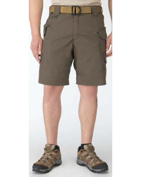 5.11 Tactical Men's Taclite Pro 9.5" Shorts, Dark Brown, hi-res
