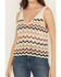 Image #3 - Wrangler Retro Women's Striped Print Sleeveless Sweater Tank Top, White, hi-res