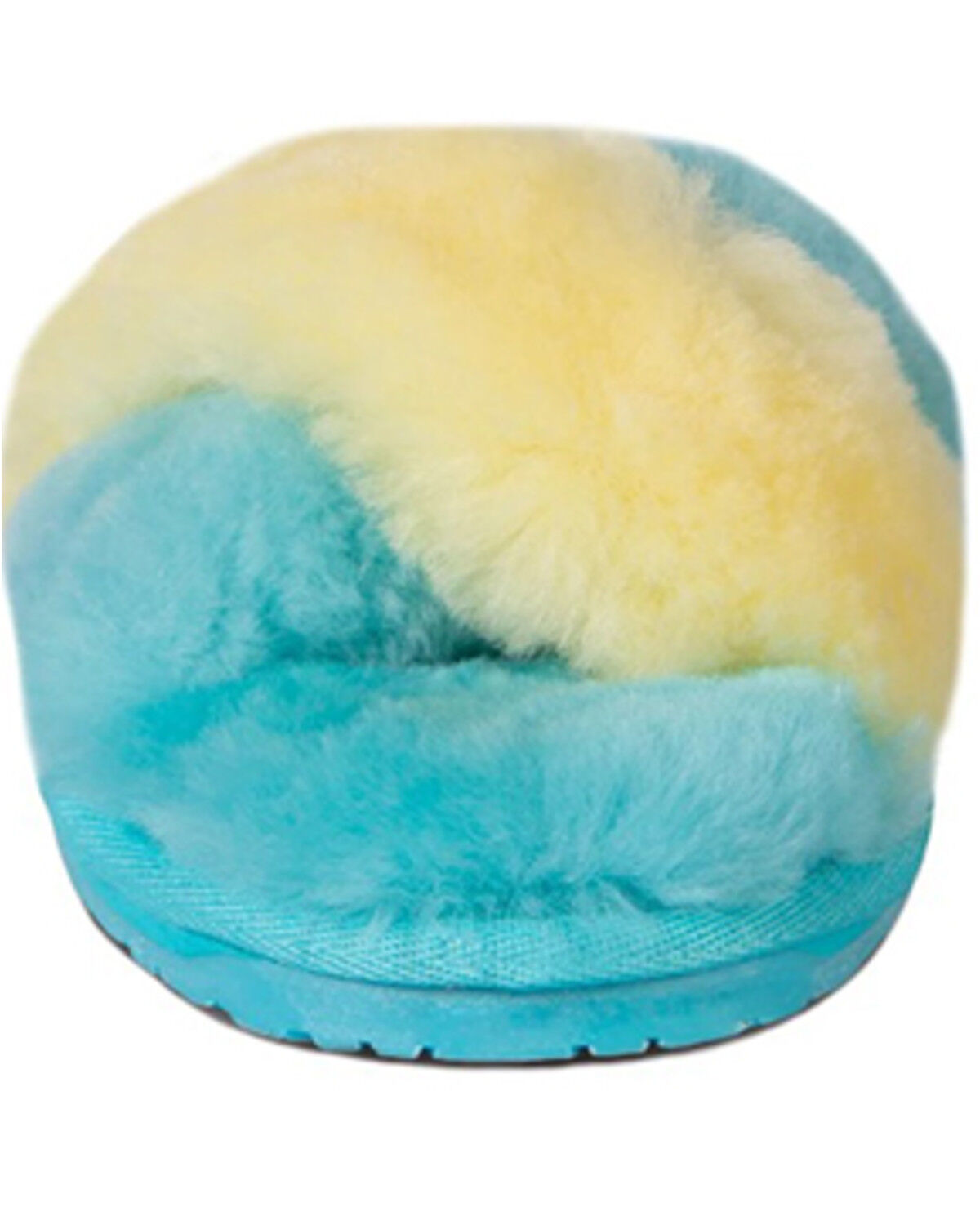 Image #3 - Cloud Nine Women's Duo-Tone Emma Sheepskin Slippers, Blue, hi-res