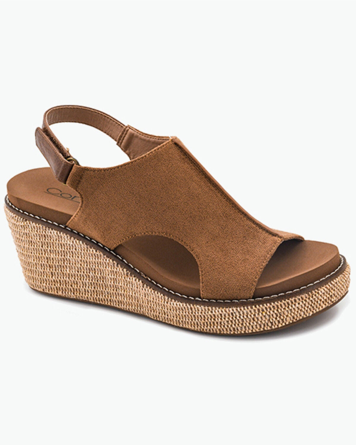 Corkys Women's Carley Wedge Heels, Chestnut, hi-res