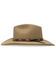 Image #2 - Stetson Hutchins 3X Felt Cowboy Hat, Stone, hi-res