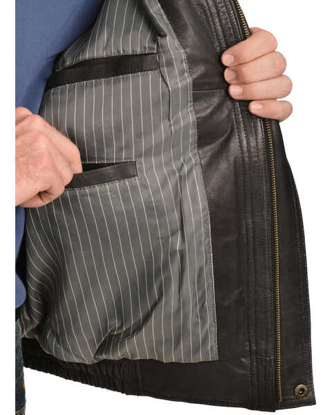Image #4 - Scully Premium Lambskin Jacket - Tall, Black, hi-res