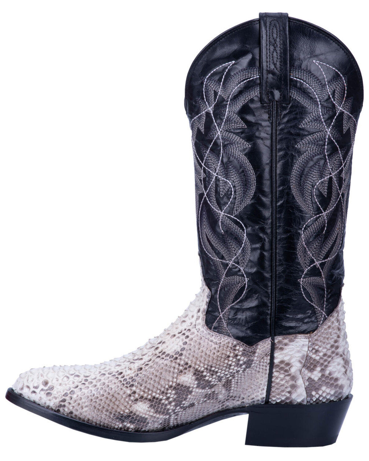 Image #3 - Dan Post Men's Manning Western Boots - Round Toe, Python, hi-res