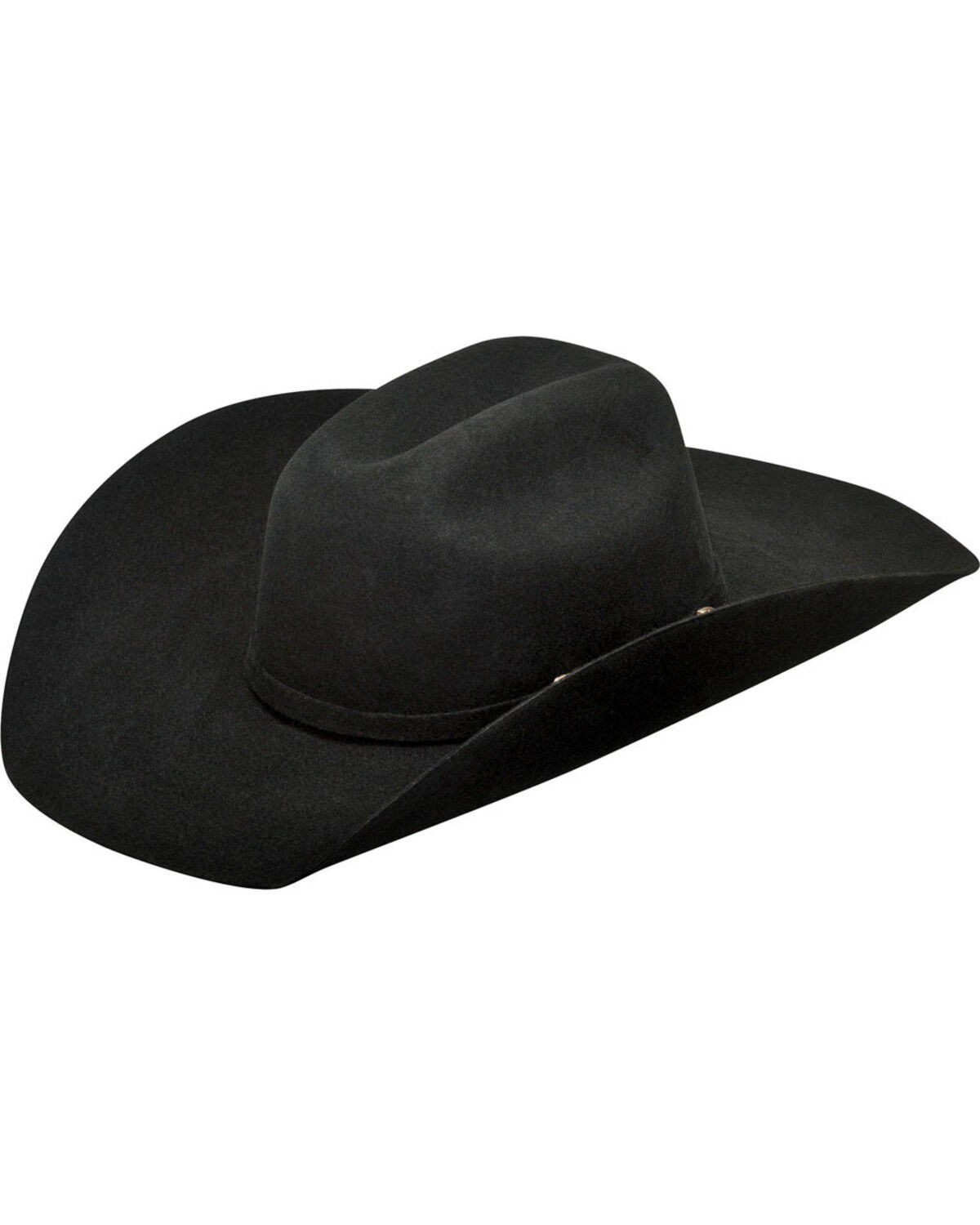 Image #1 - Ariat Wool Cowboy Hat, Black, hi-res