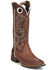Image #1 - Justin Women's Western Boots - Broad Square Toe, Brown, hi-res