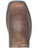 Image #5 - Double H Men's Wilmore Phantom Rider Waterproof Performance Western Boots - Broad Square Toe, Brown, hi-res