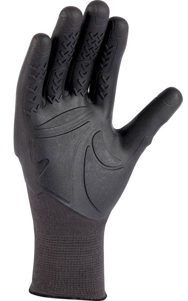 Carhartt Knuckler Knit Work Gloves, Grey, hi-res