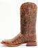 Image #3 - Moonshine Spirit Men's Tully Croc Print Western Boots - Broad Square Toe, Cognac, hi-res