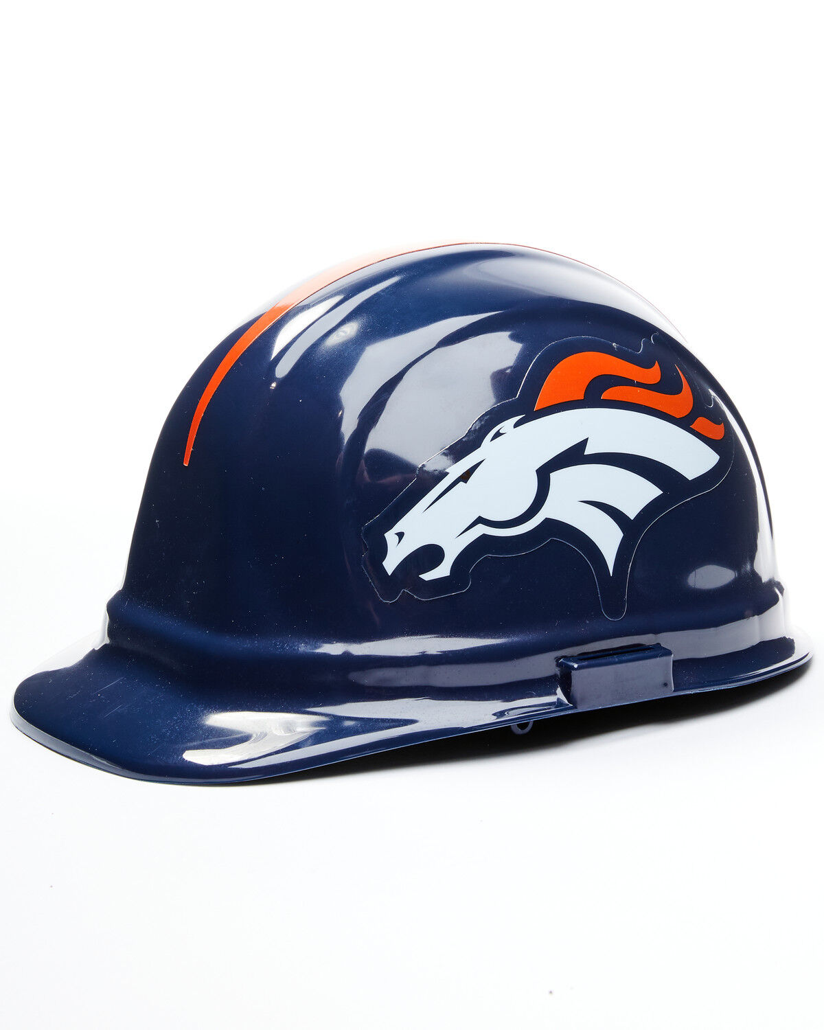 Image #1 - Airgas Safety Products Men's Wincraft Denver Broncos Logo Hardhat, Navy, hi-res