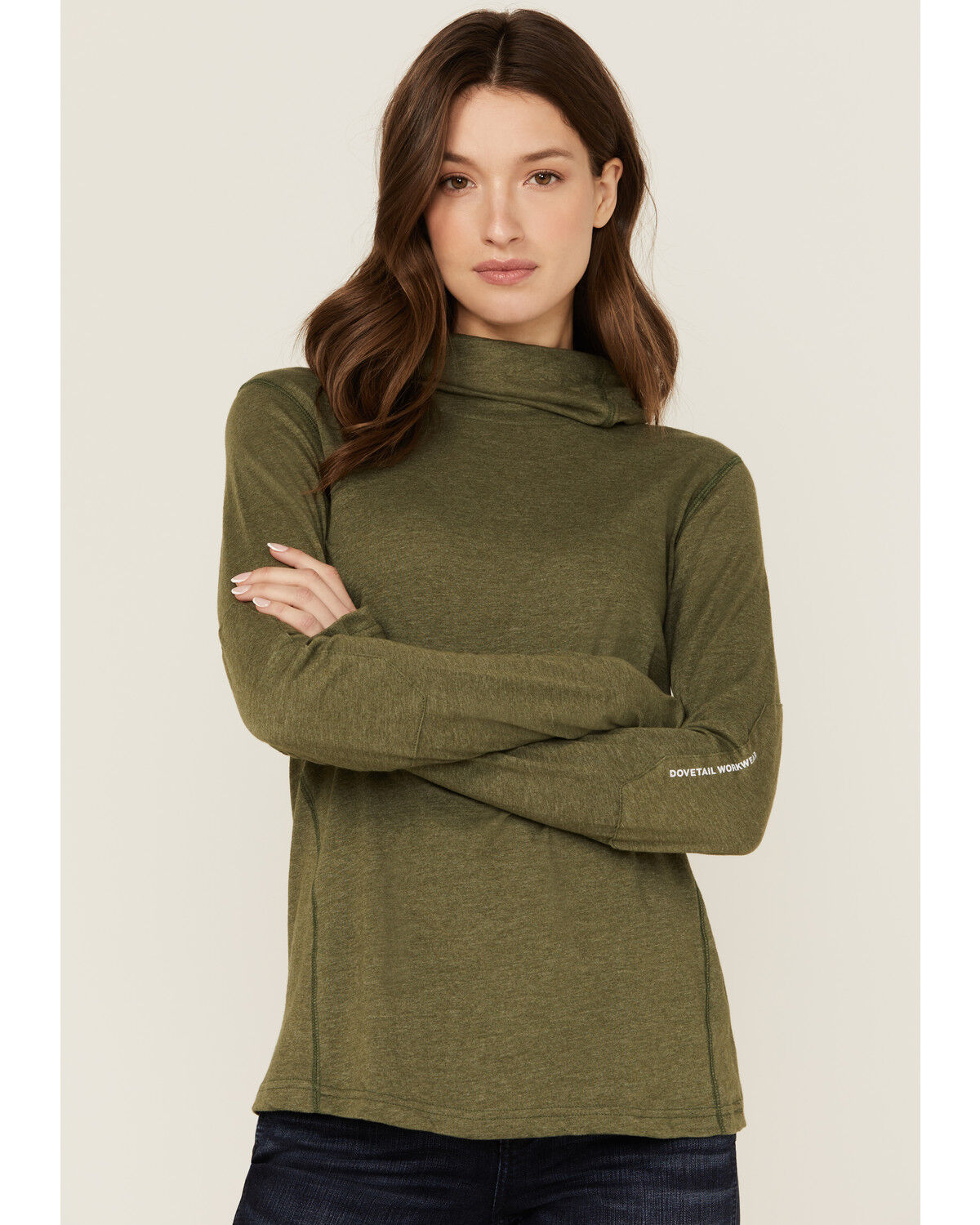 Image #2 - Dovetail Workwear Women's Sunbreaker Hoodie, Green, hi-res