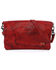 Image #1 - Bed Stu Women's Cadence Wallet Wristlet Crossbody Bag, Red, hi-res