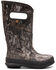 Image #2 - Bogs Boys' Plush Rain Boots - Round Toe, Grey, hi-res