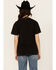 Image #4 - Cut & Paste Women's Nashville Guitar Short Sleeve Graphic Tee, Black, hi-res