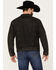 Image #4 - Levi's Men's Dark Wash Denim Trucker Jacket, Black, hi-res